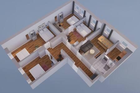 Apartment Grand Close To The Isar And Citycenter